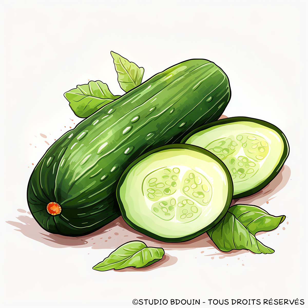 Le Concombre BDouin Mag
