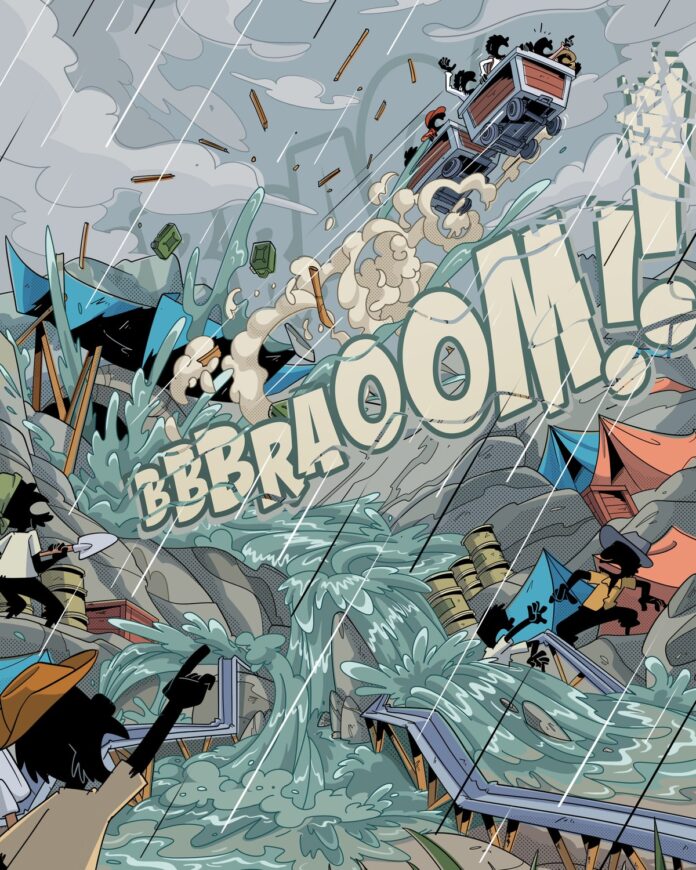 Foulane Adventures volume 2: the flood page