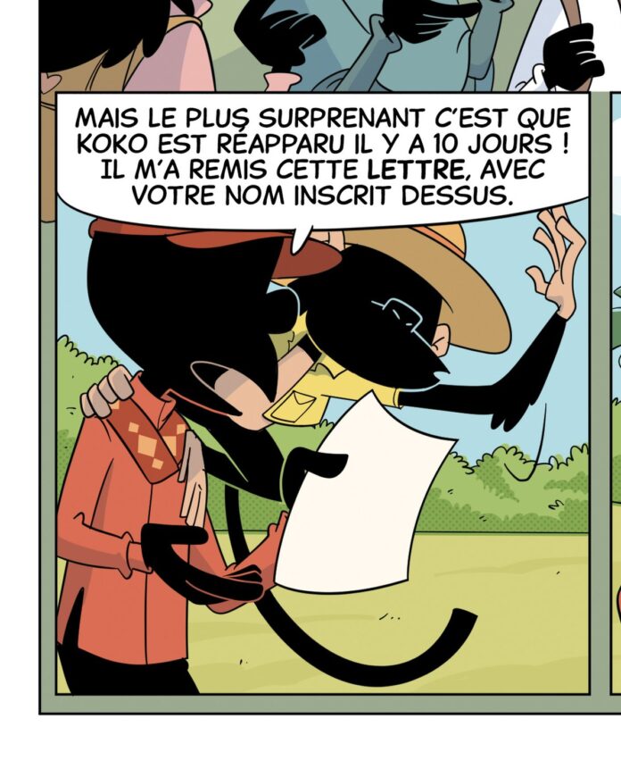 Foulane Adventures tome 2, page 9 : la lettre